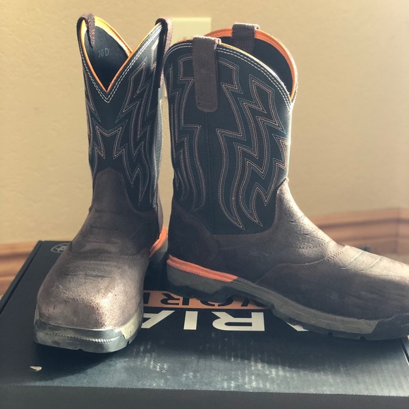 rebar flex western work boot